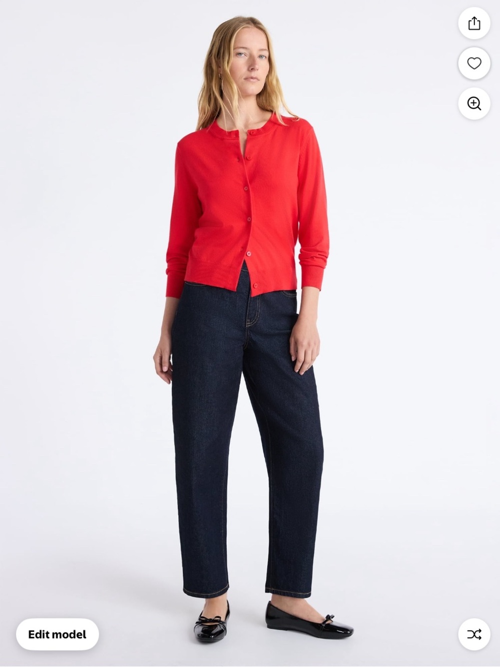 Women's Free Assembly Barrel Leg Jeans